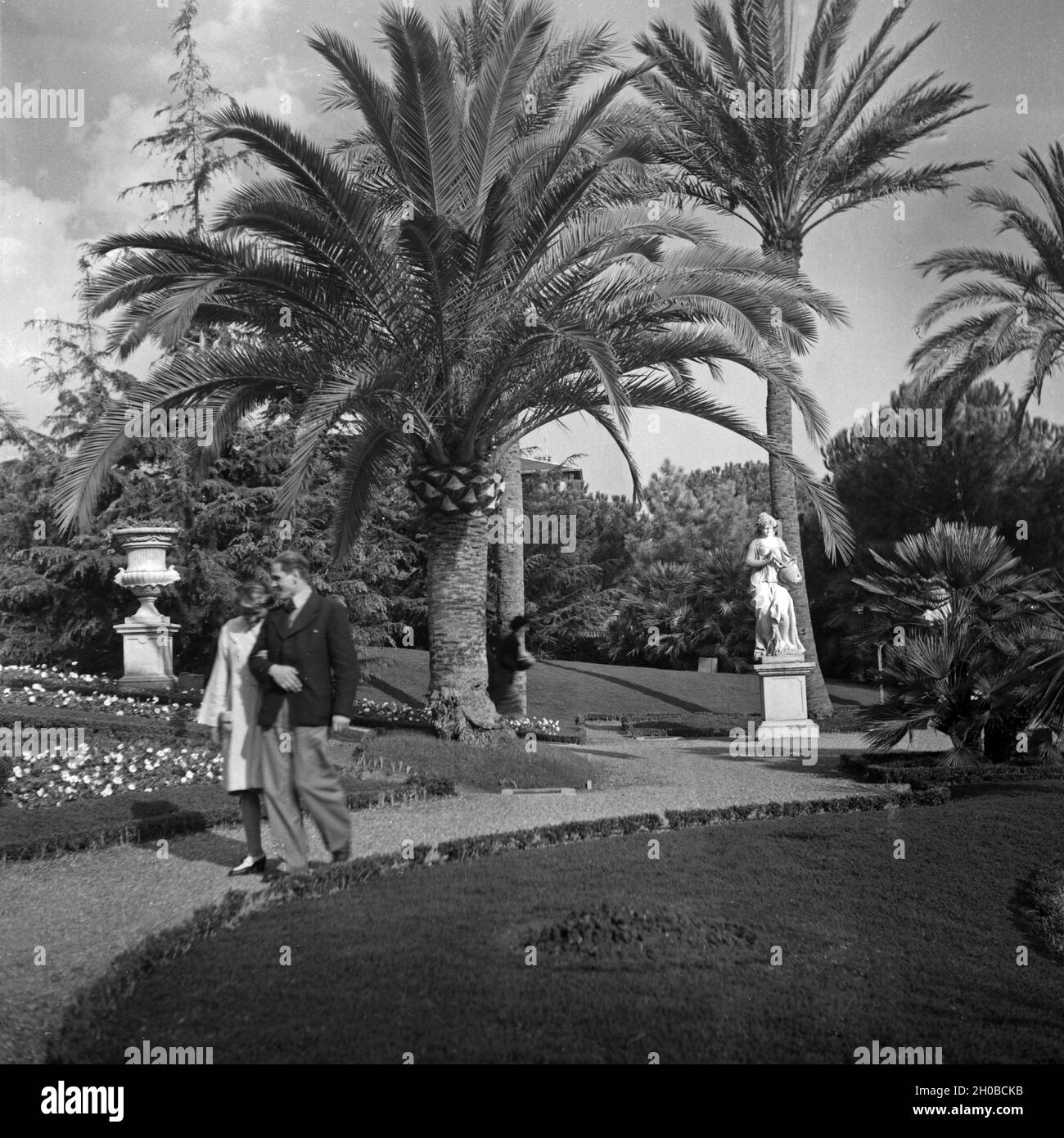 Eine Reise nach Italien, 1930er jahre. Viaggiando attraverso l'Italia, anni '30. Foto Stock