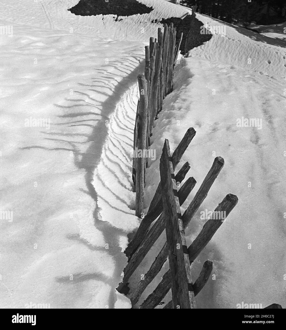 Ein Ausflug nach Mittelberg in Österreich, Deutsches Reich 1930er Jahre. Un viaggio a Mittelberg in Austria, Germania 1930s. Foto Stock