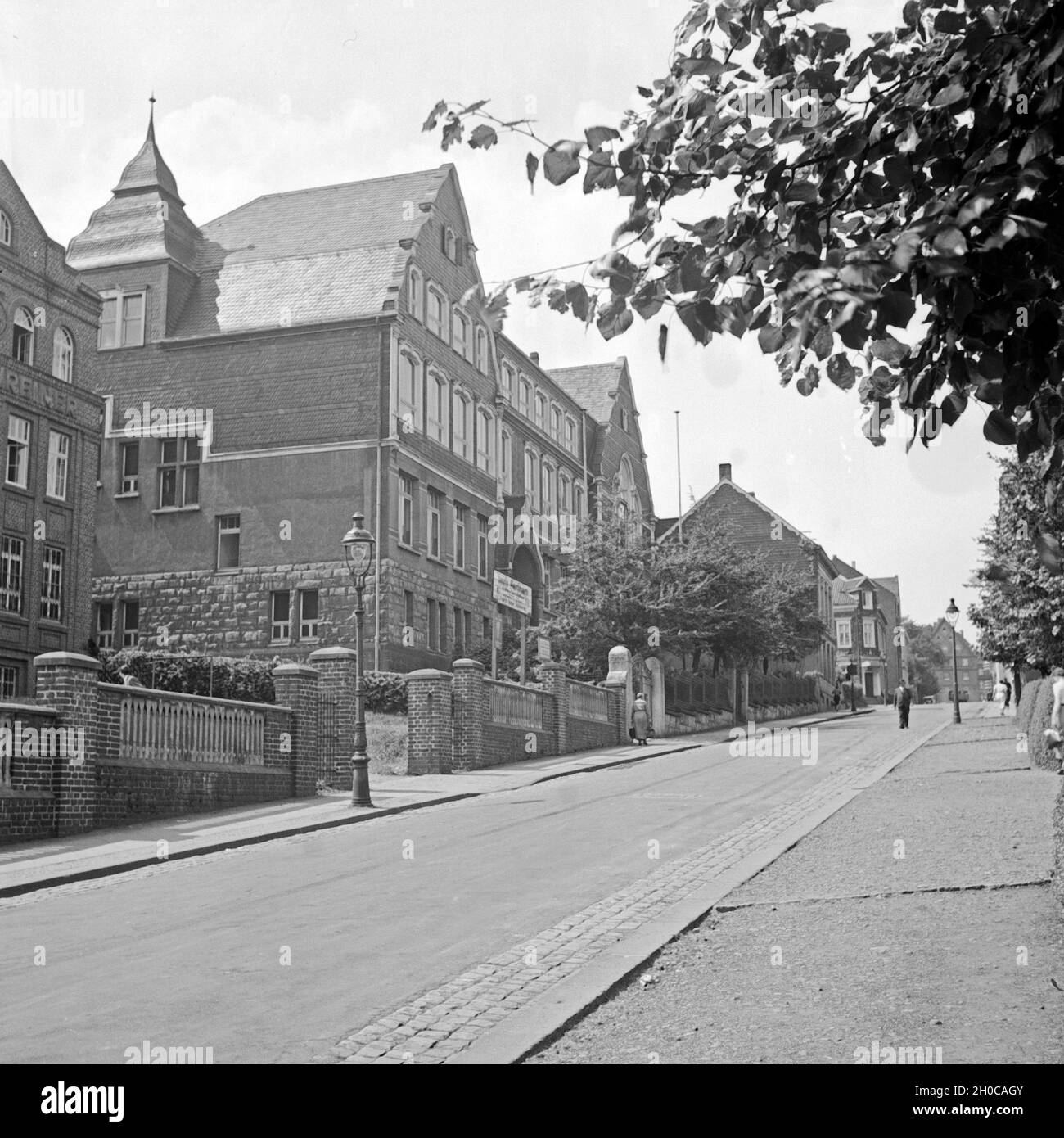 Die Messer- und Scherenfabrik Louis Perlmann in Solingen, Deutschland 1930er Jahre. Posate Azienda di Louis Perlmann a Solingen, Germania 1930s. Foto Stock