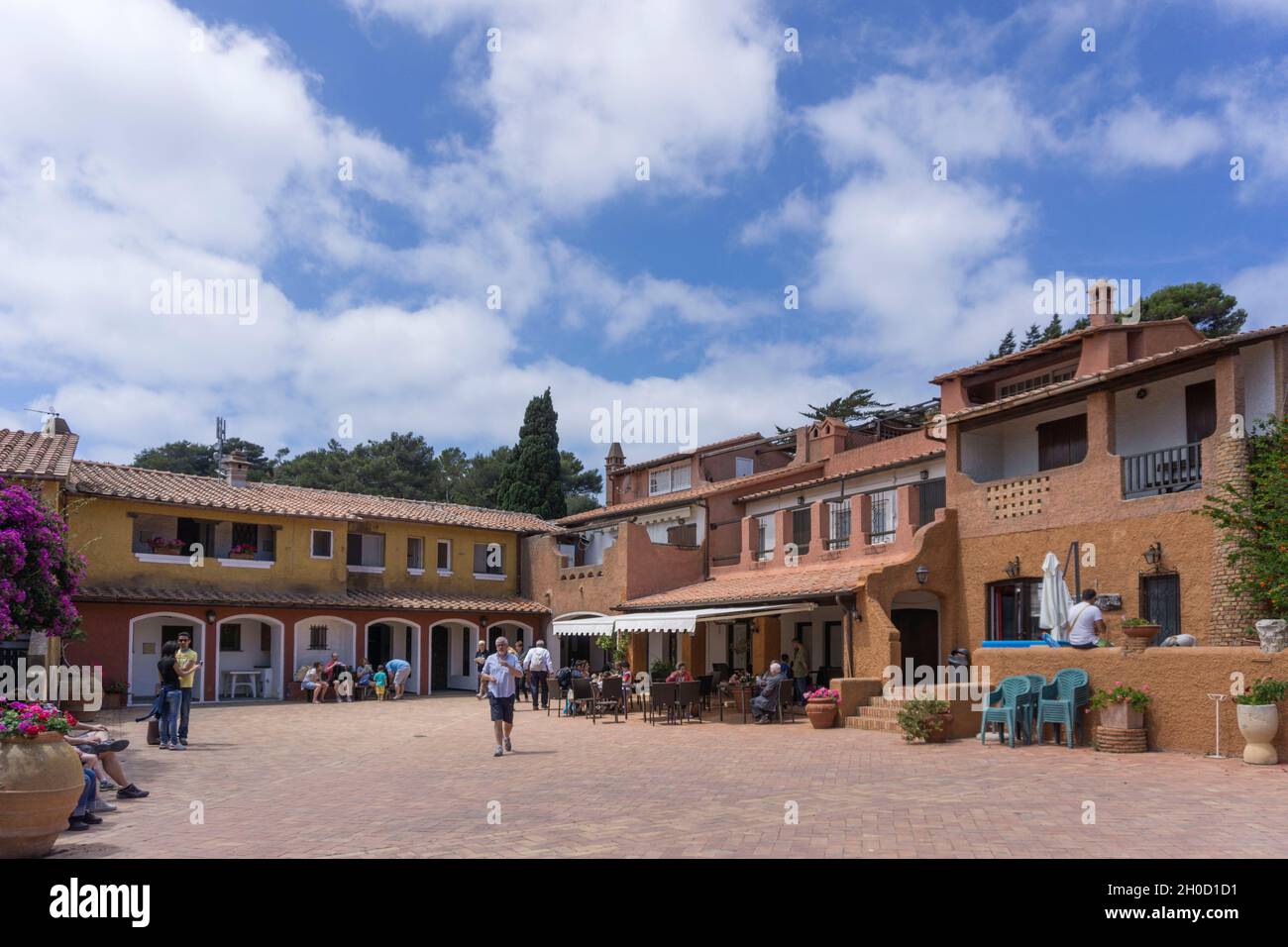 Arcipelago toscano, Piazzetta, Isola di Giannutri, Toscana, Italia, Europa Foto Stock