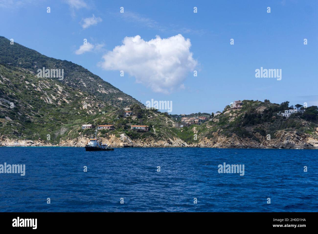 Arcipelago Toscano, Isola del Giglio, Toscana, Italia, Europa Foto Stock
