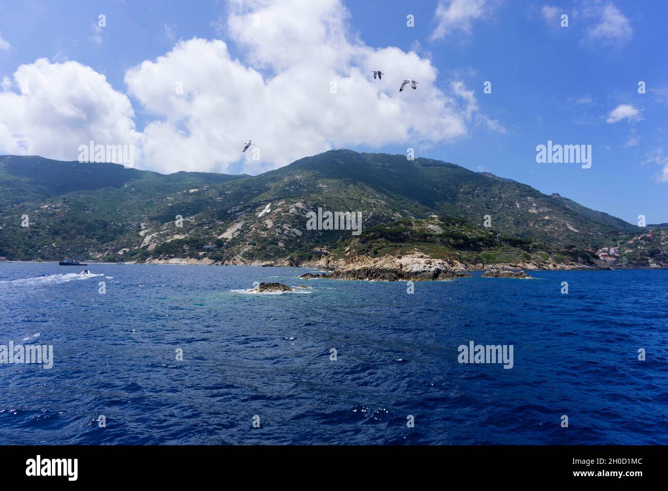 Arcipelago Toscano, Isola del Giglio, Toscana, Italia, Europa Foto Stock