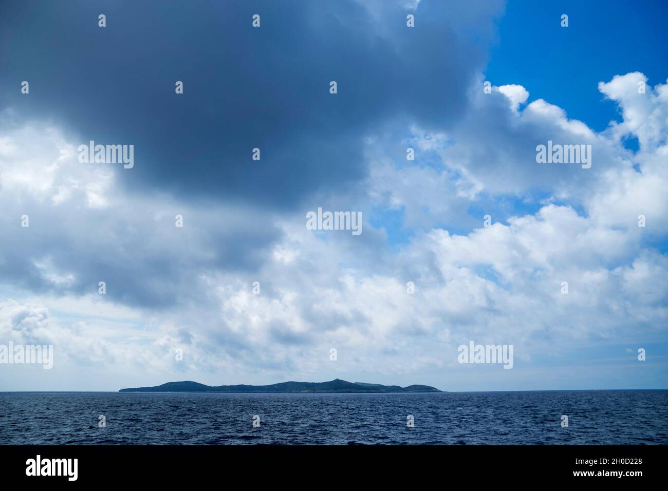 Arcipelago toscano, mare, Isola di Giannutri, Area protetta Nazionale, Toscana, Italia, Europa Foto Stock