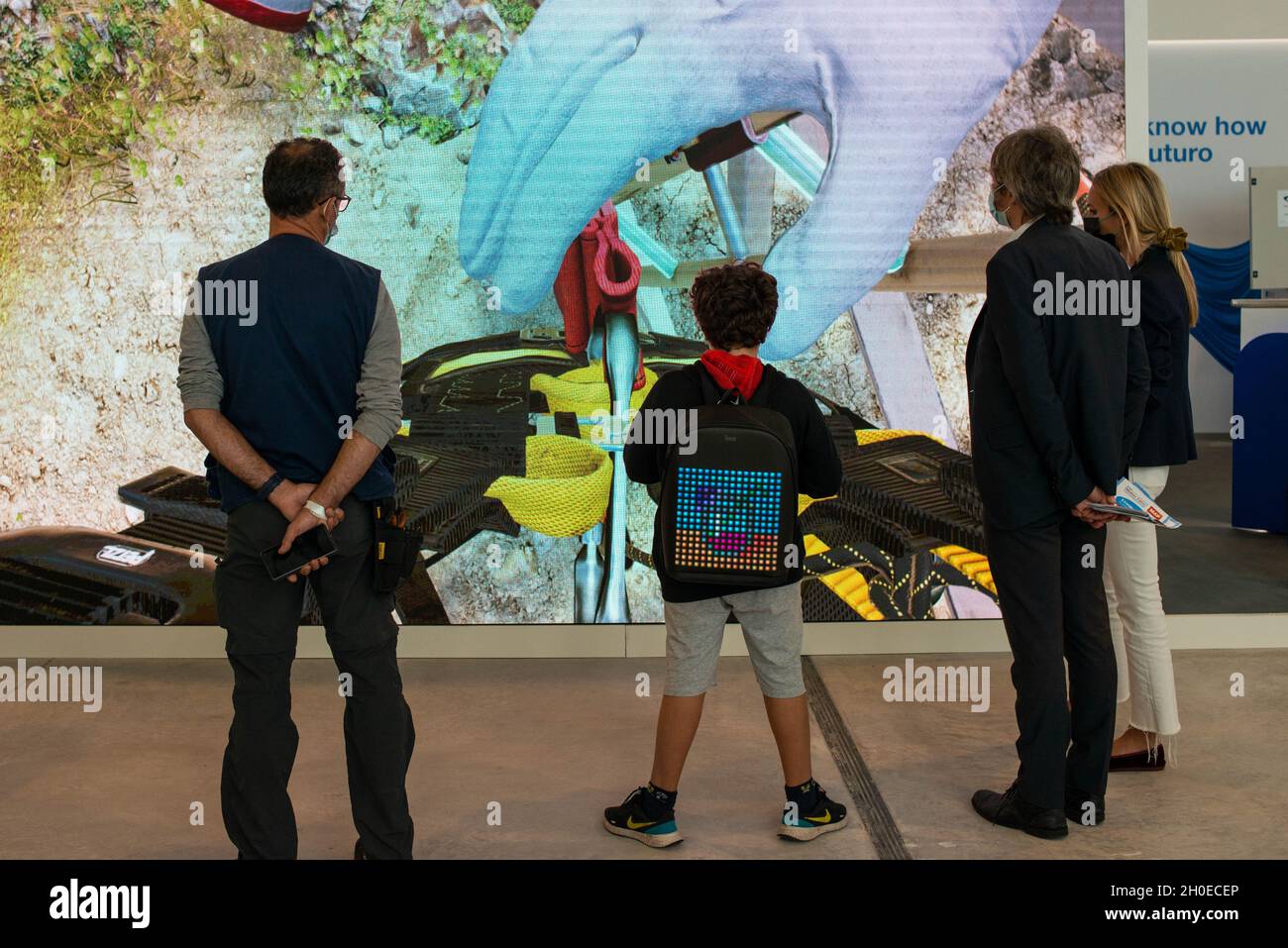 Roma, Italia 08/10/2021: Maker Faire Roma, Gazometer Industrial Park. © Andrea Sabbadini Foto Stock