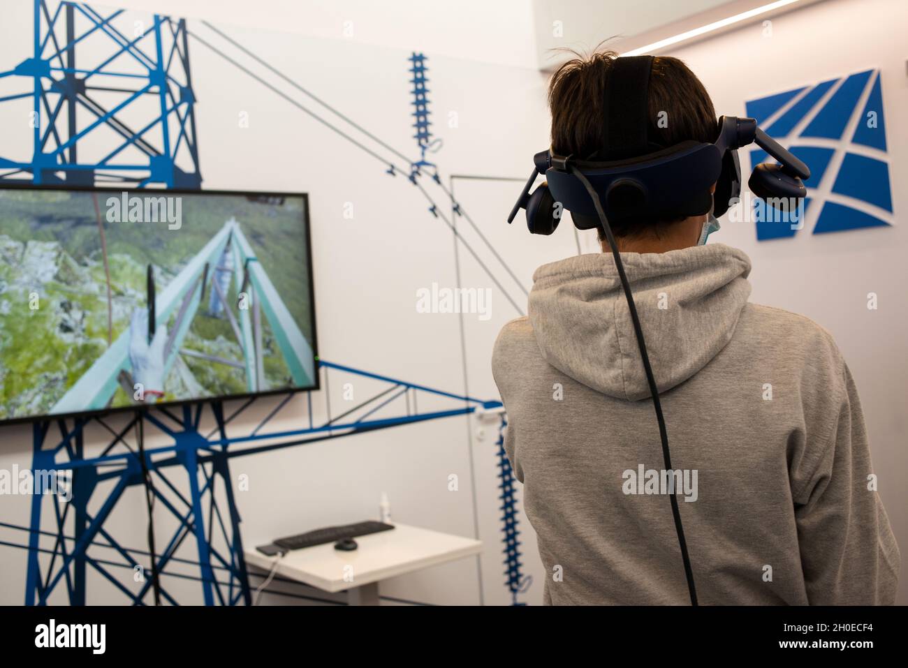 Roma, Italia 08/10/2021: Maker Faire Roma, Gazometer Industrial Park. © Andrea Sabbadini Foto Stock