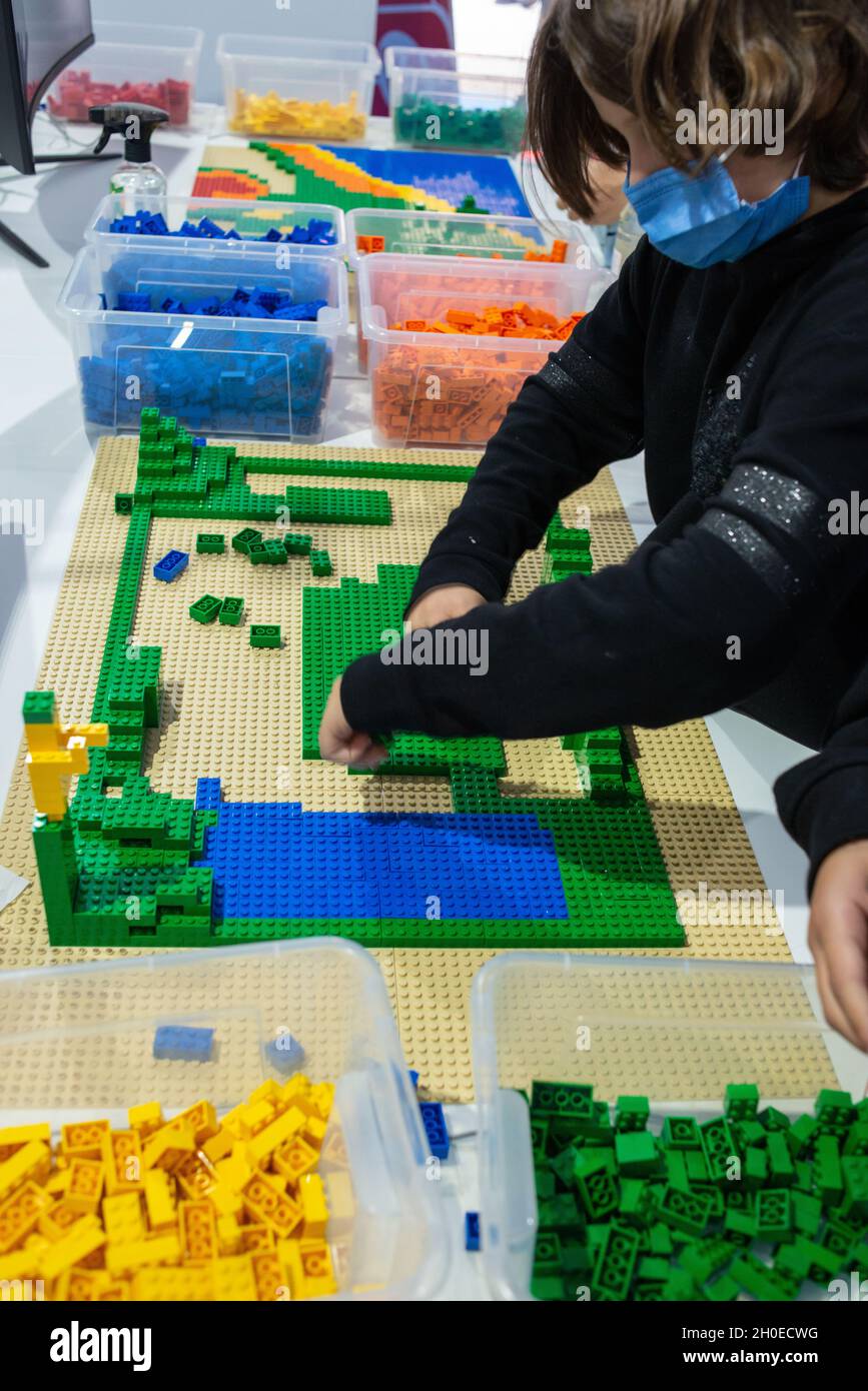 Roma, Italia 08/10/2021: Maker Faire Roma, Gazometer Industrial Park. © Andrea Sabbadini Foto Stock