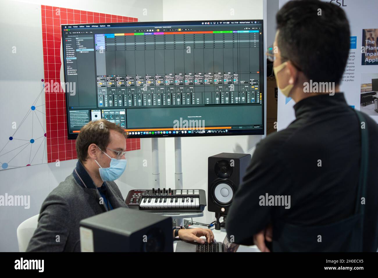 Roma, Italia 08/10/2021: Maker Faire Roma, Gazometer Industrial Park. © Andrea Sabbadini Foto Stock