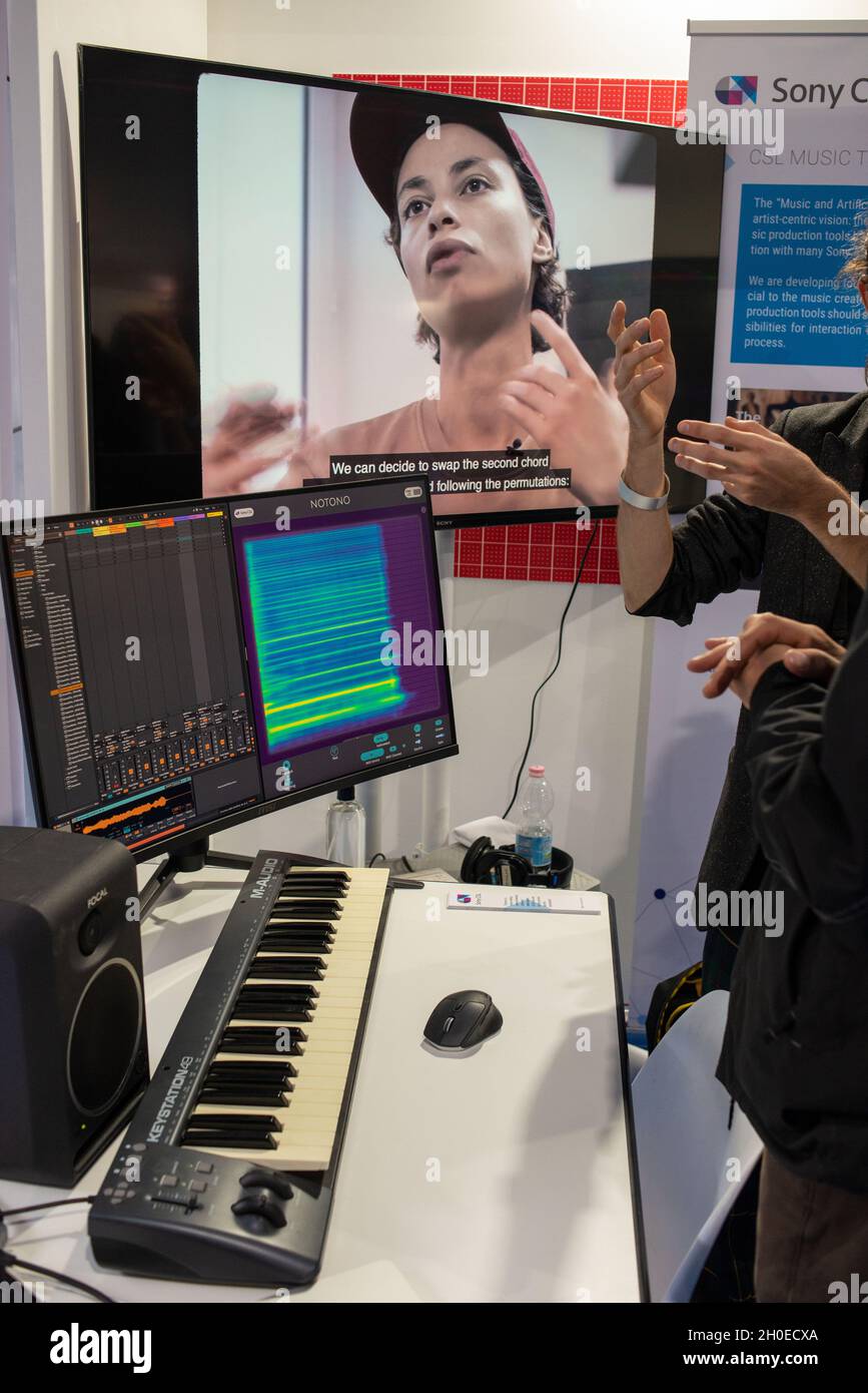Roma, Italia 08/10/2021: Maker Faire Roma, Gazometer Industrial Park. © Andrea Sabbadini Foto Stock