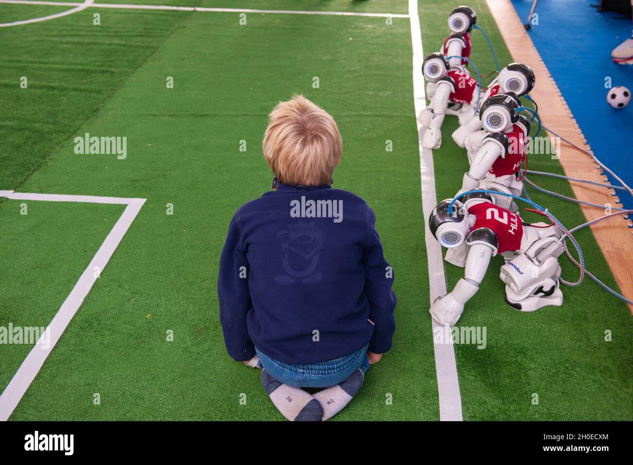 Roma, Italia 08/10/2021: Maker Faire Roma, Gazometer Industrial Park. © Andrea Sabbadini Foto Stock