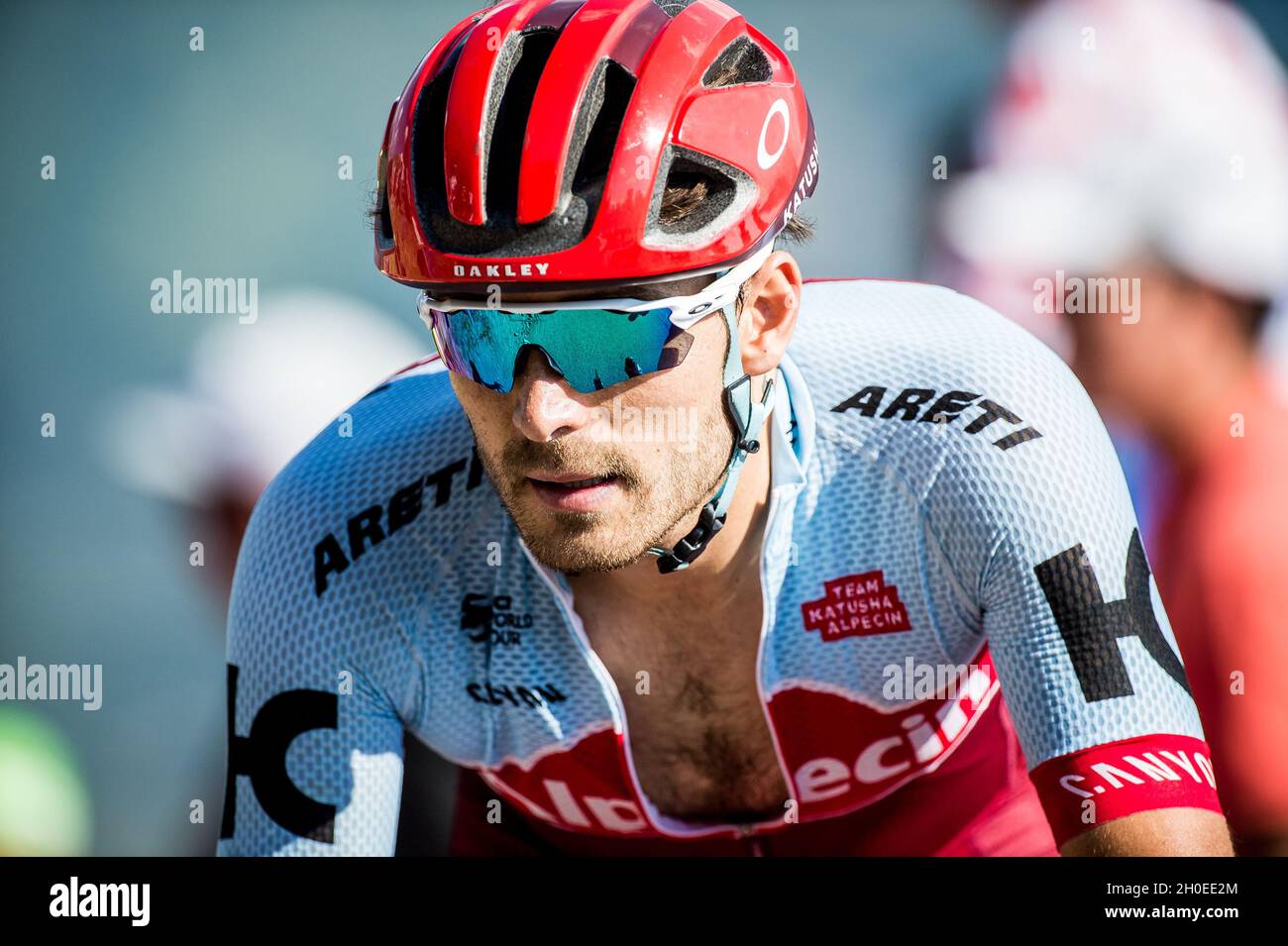 2018 Tour De France Stage 11 Albertville a la Rosire Espace San Bernardo Foto Stock