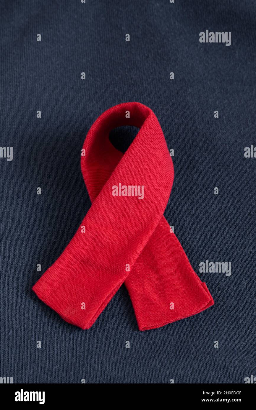 1 dicembre Giornata Mondiale contro l'AIDS Foto Stock