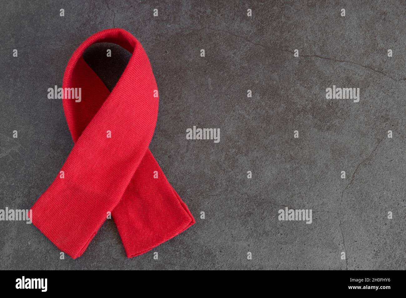 1 dicembre Giornata Mondiale contro l'AIDS Foto Stock