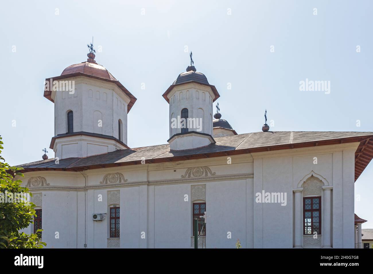 Monastero medievale di Cernica vicino alla città di Bucarest, Romania Foto Stock