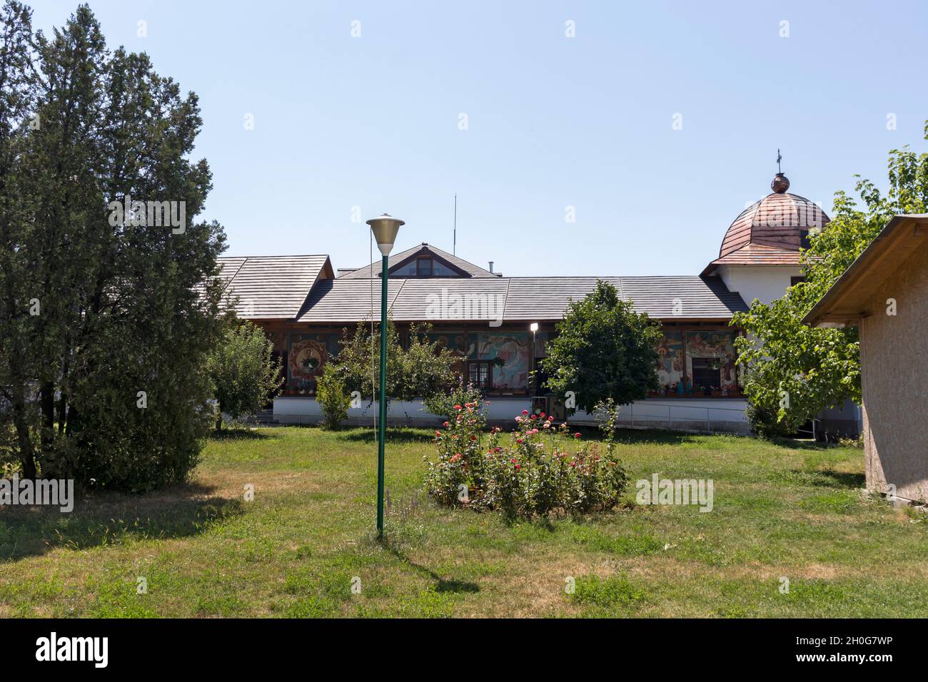 Monastero medievale di Cernica vicino alla città di Bucarest, Romania Foto Stock