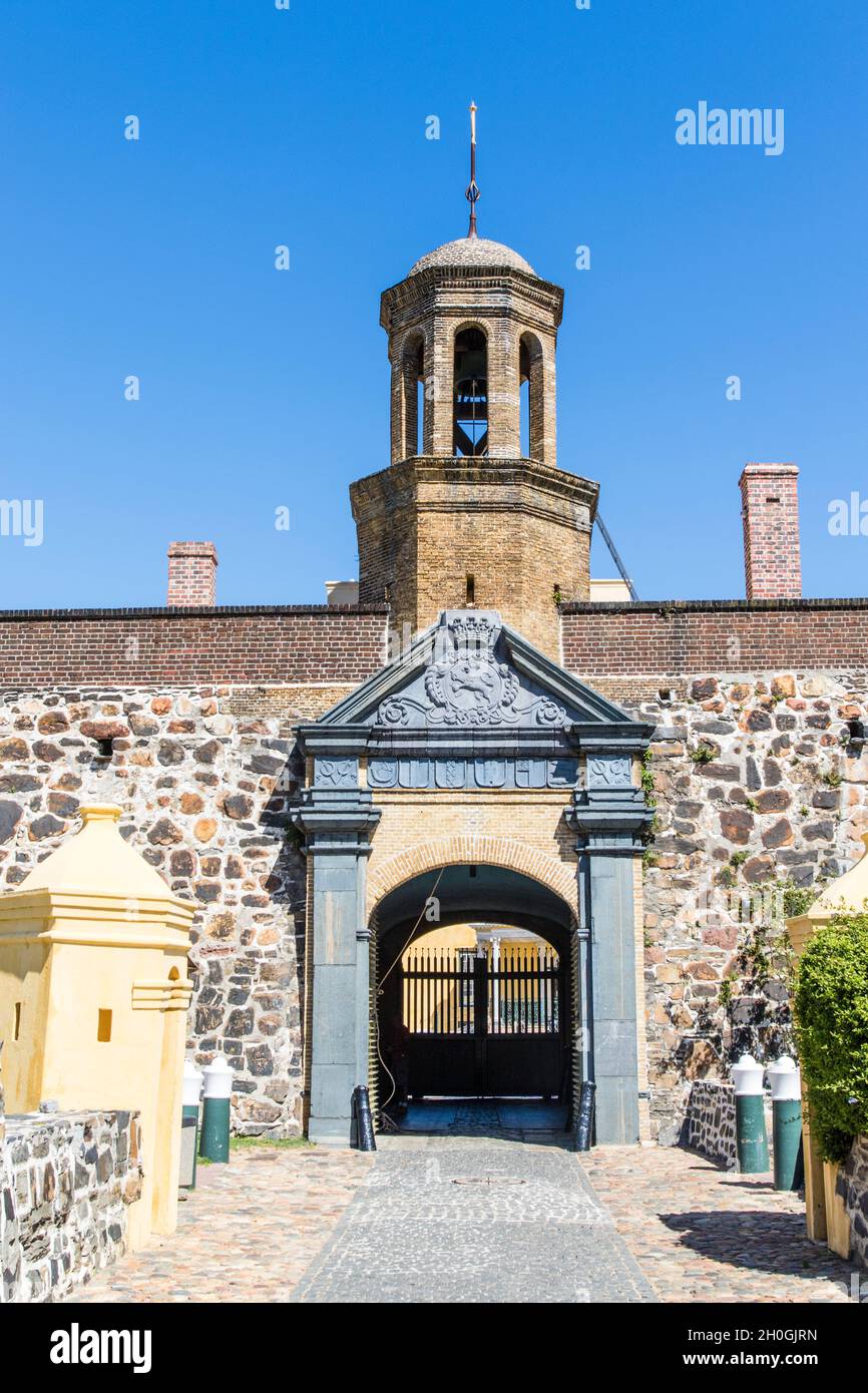 CAPO OCCIDENTALE. CITTÀ DEL CAPO. CASTELLO DI BUONA SPERANZA. Foto Stock