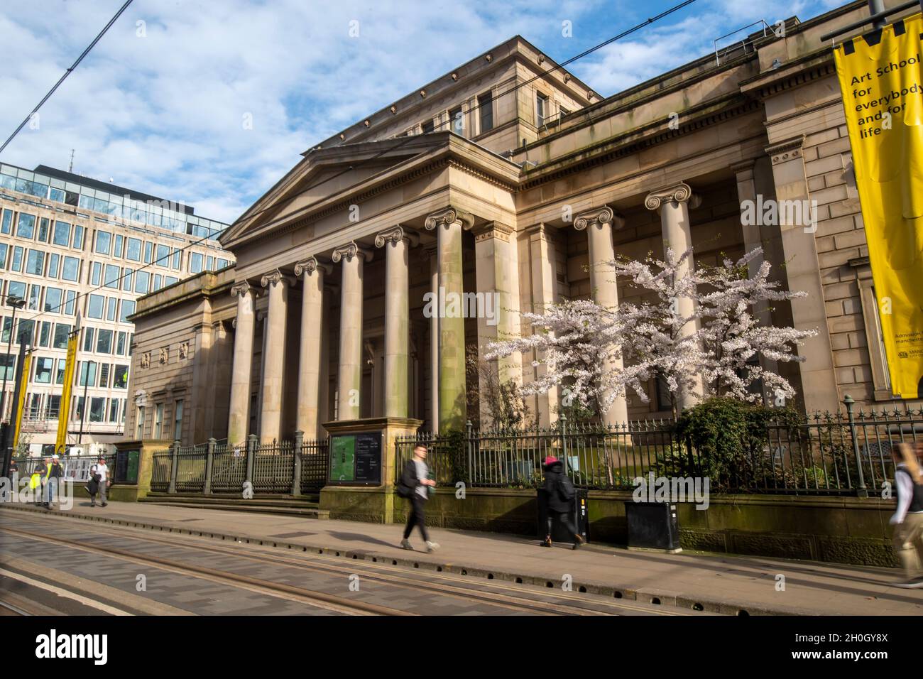 The Whitworth Gallery, Manchester, Regno Unito. Data foto: Giovedì 19 marzo 2020. Foto: Anthony Devlin Foto Stock