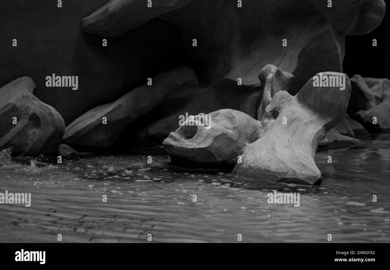 Dettaglio dall'installazione di Fons Americanus di Kara Walker al Tate Modern di Londra Foto Stock