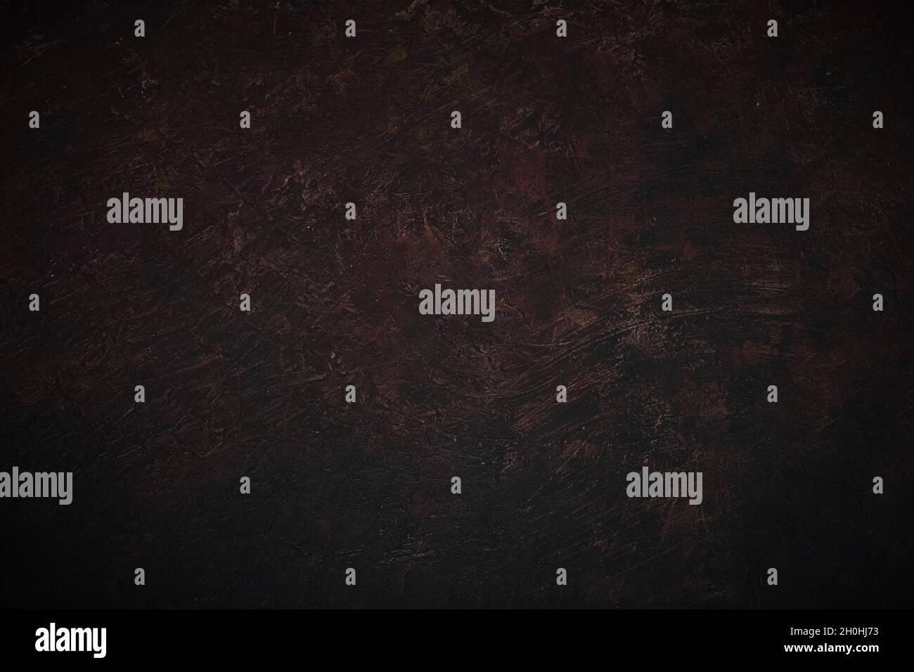 Visioni di sangue scuro spruzzi. Foto Stock