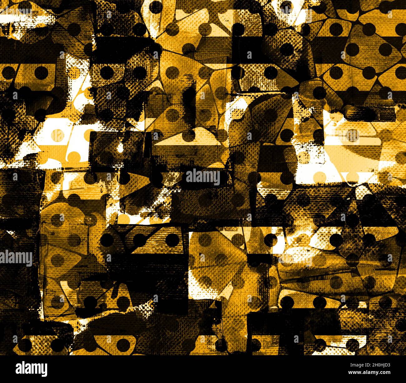Stampa, tessuto tessile stampa modello, cuscini design, abito modello, leopardo, camouflage, Zebra, disegni barocchi e combinazioni. Foto Stock
