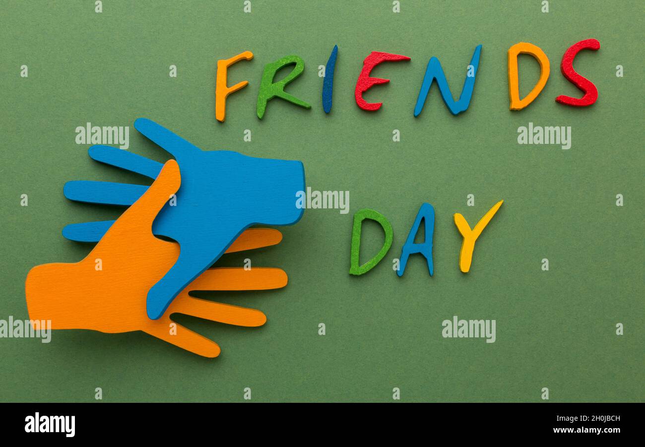 Ancora vita disposizione per il giorno di amicizia Foto Stock