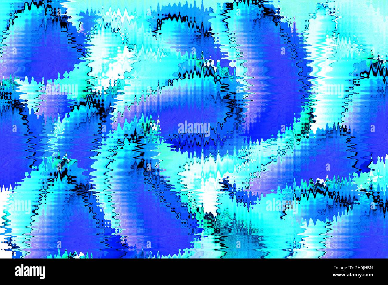 La pittura astratta di alta qualità presentata con inchiostro alcolico dà al designer un background d'arte moderna. Foto Stock