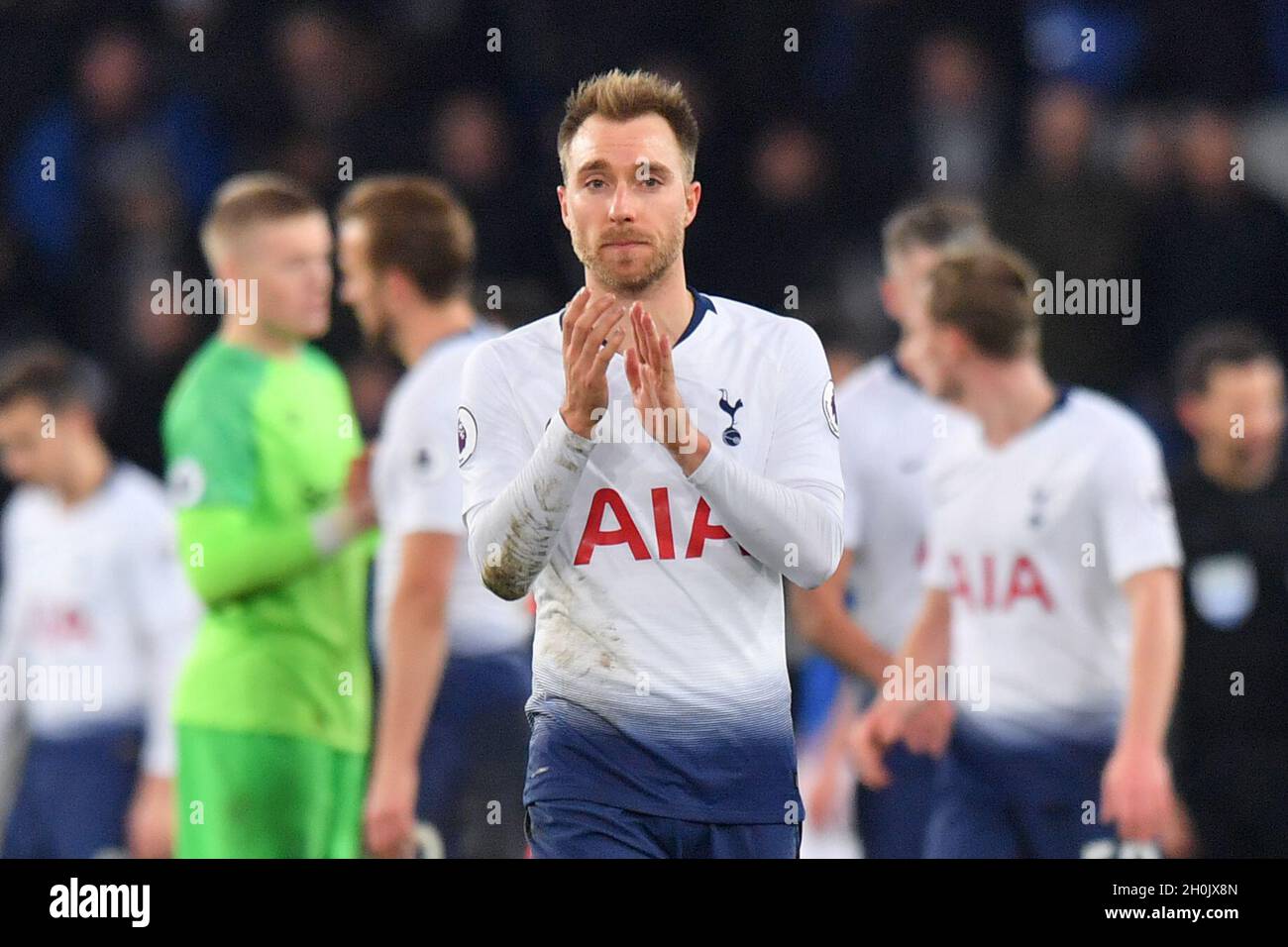 Tottenham Hotspur Christian Eriksen Foto Stock