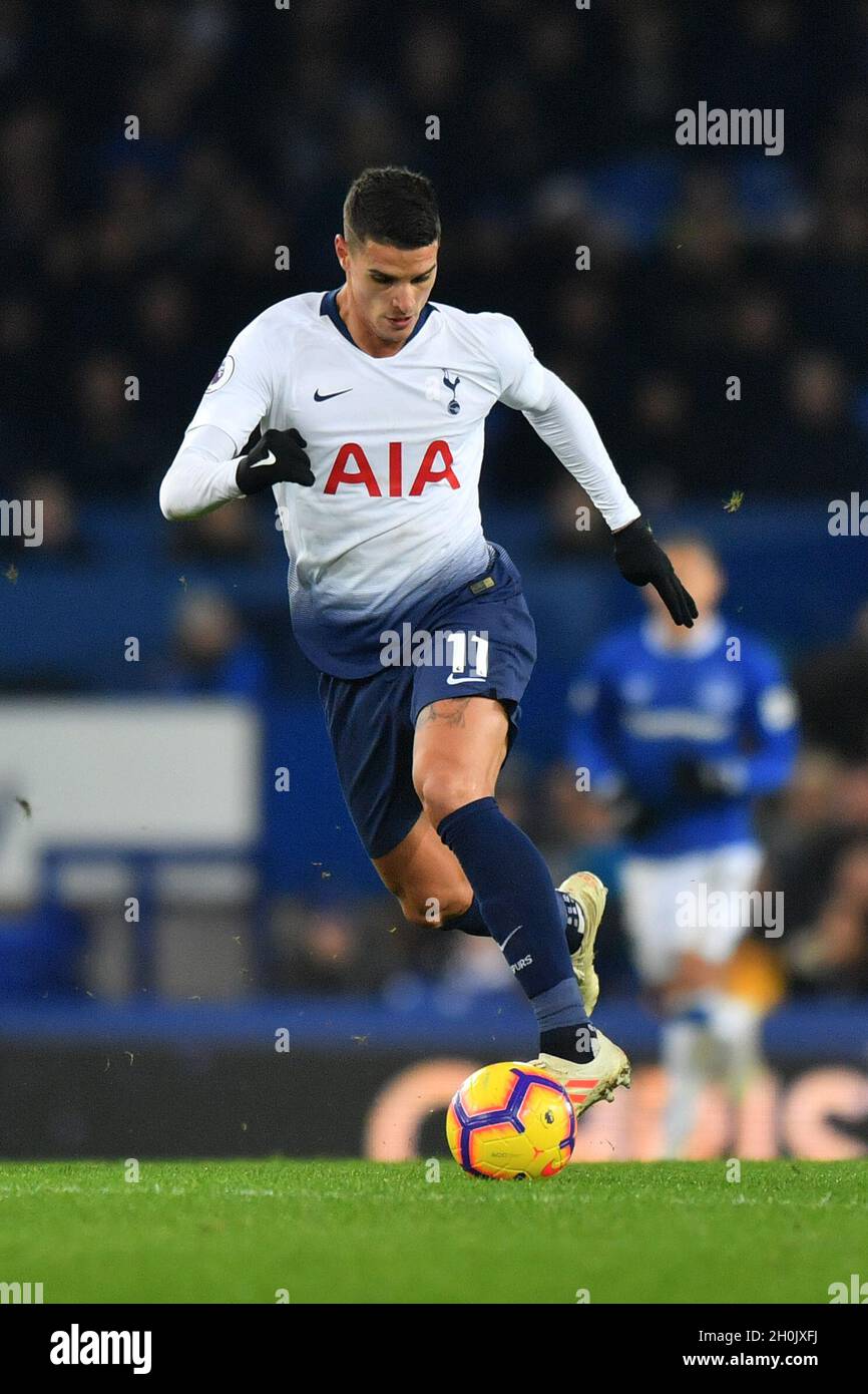 Tottenham Hotspur di Erik Lamela Foto Stock