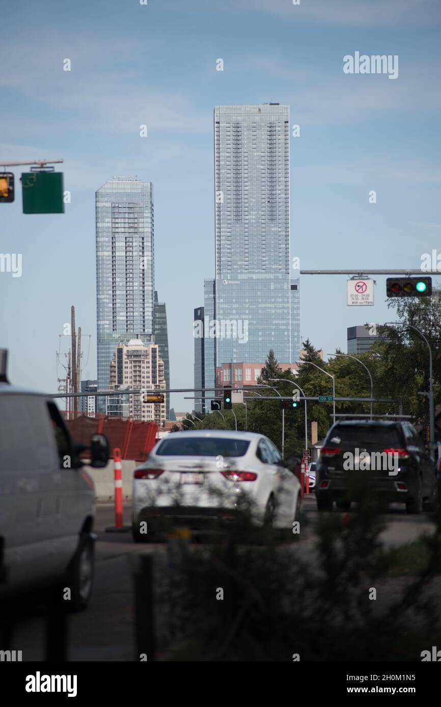 Edmonton Skyline, Foto Stock