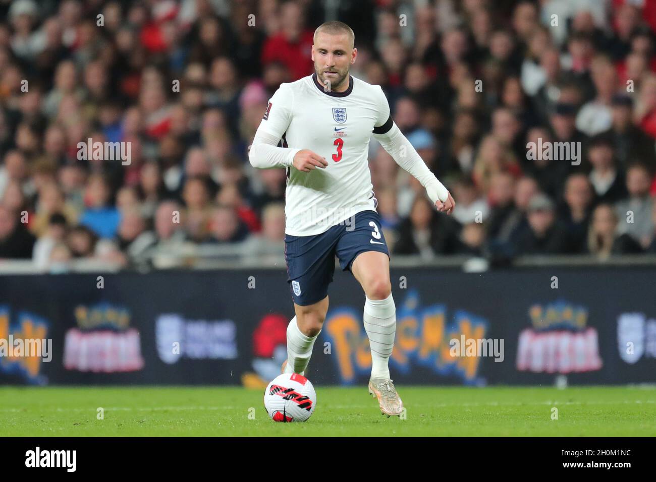 LUKE SHAW, INGHILTERRA, 2021 Foto Stock