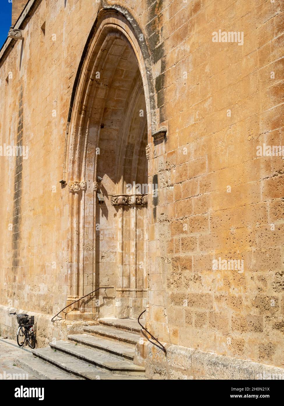 Porta de la Llum, Cattedrale di Ciutadella de Menorca Foto Stock