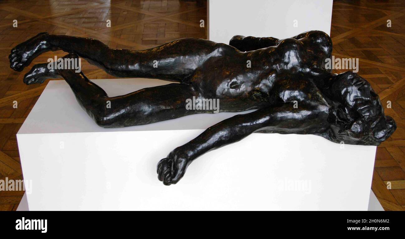 Auguste Rodin (1840-1917). Scultore francese. Il Martire, allargamento, 1899. Bronzo. Fonderia Alexis Rudier. Museo Rodin. Parigi. Francia. Foto Stock