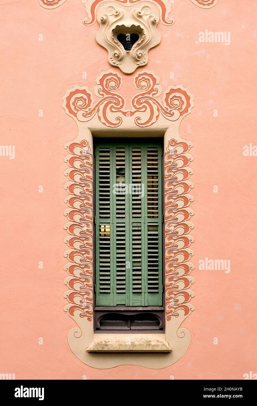 Casa e Museo di Gaudí. Parco Güell. Barcellona. Catalunya. Spagna Foto Stock