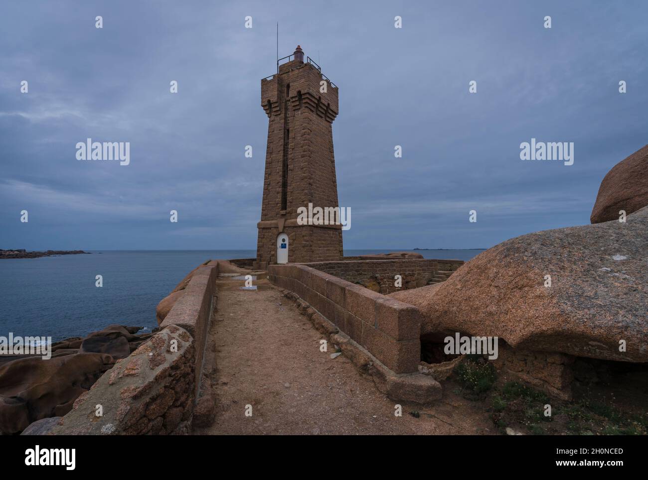 Phare de Ploumanac'h Foto Stock