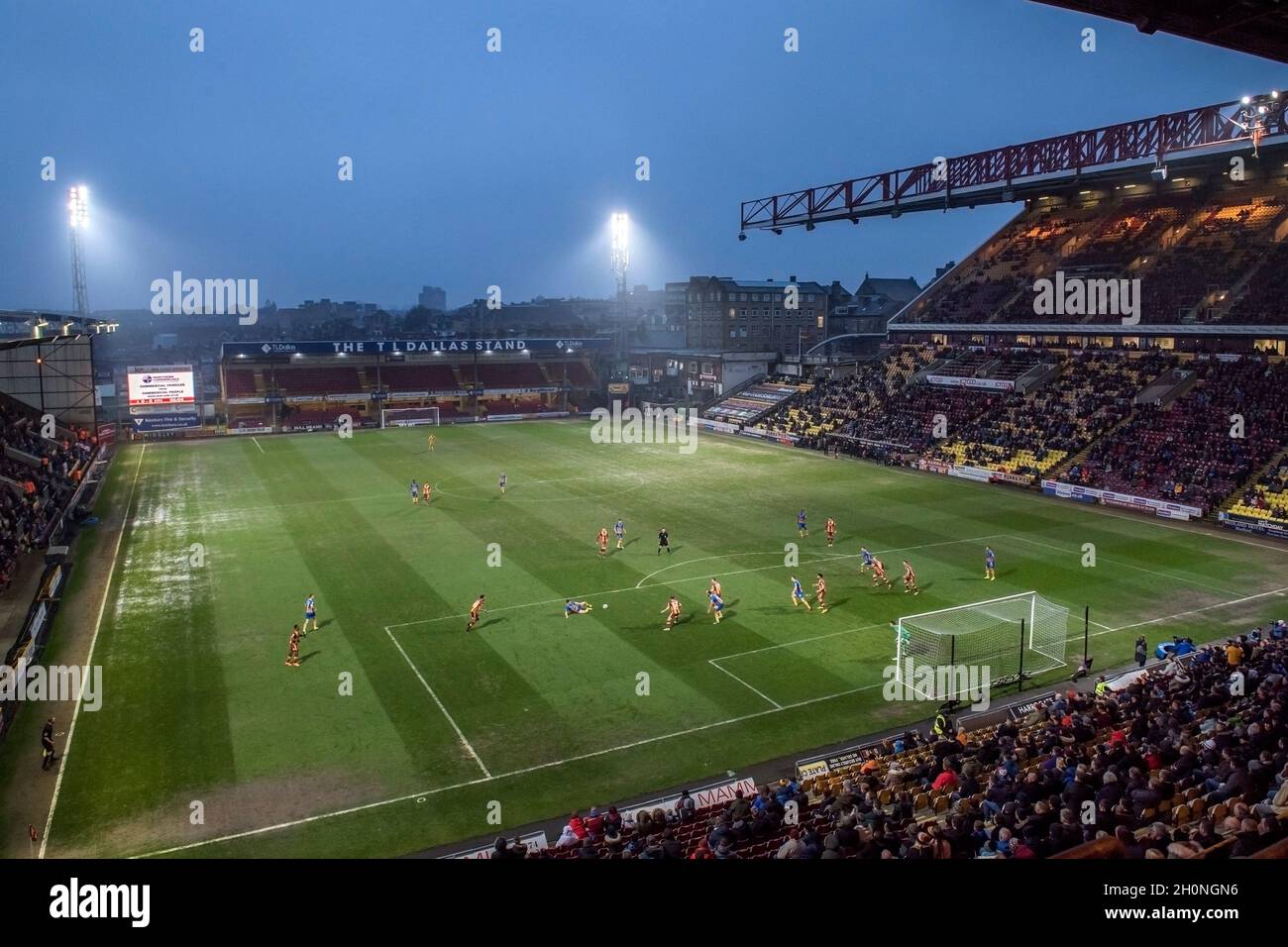 Vista generale del Northern Commerals Stadium Foto Stock