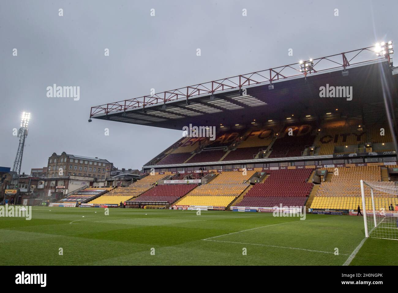 Vista generale del Northern Commerals Stadium Foto Stock