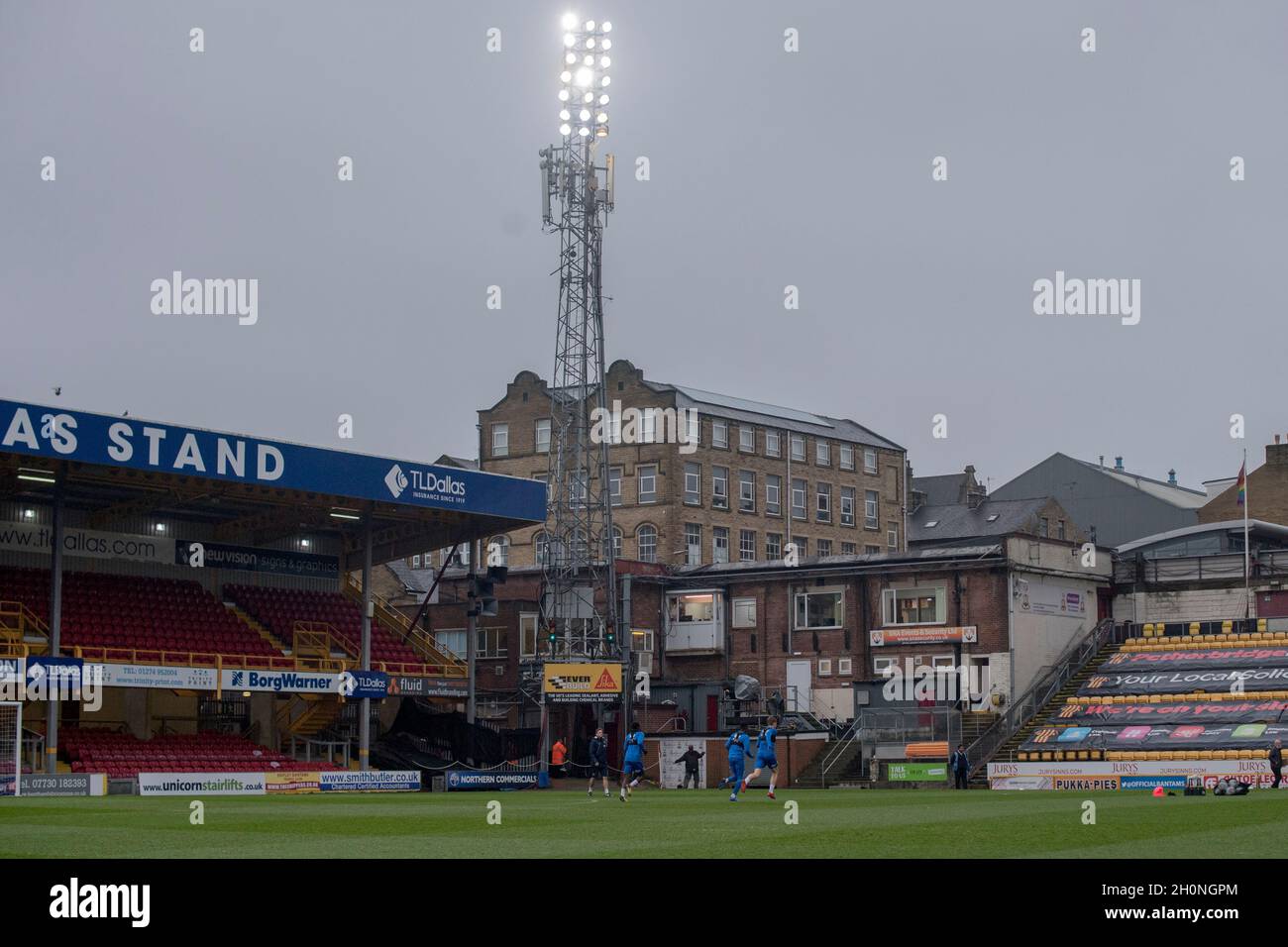 Vista generale del Northern Commerals Stadium Foto Stock