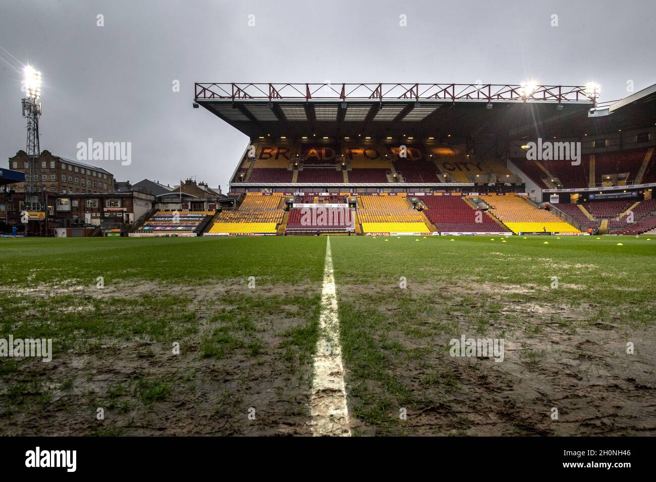 Vista generale del Northern Commerals Stadium Foto Stock