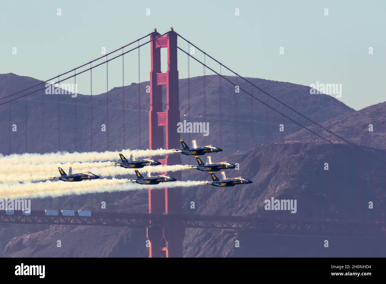Fleet Week Air Show, San Francisco, 2021 Foto Stock