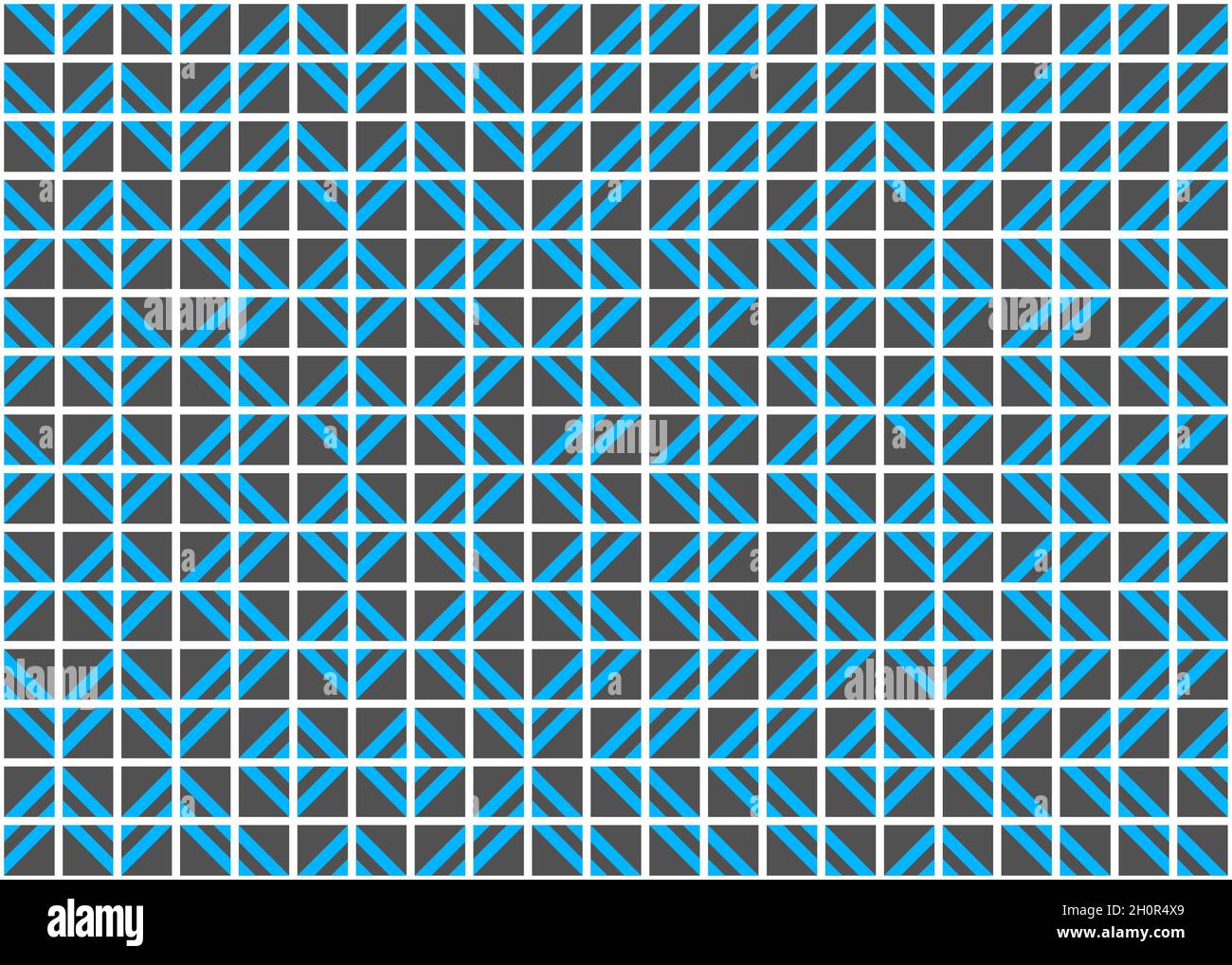 Illustrazione astratta dell'arte computazionale generativa geometrica Illustrazione Vettoriale