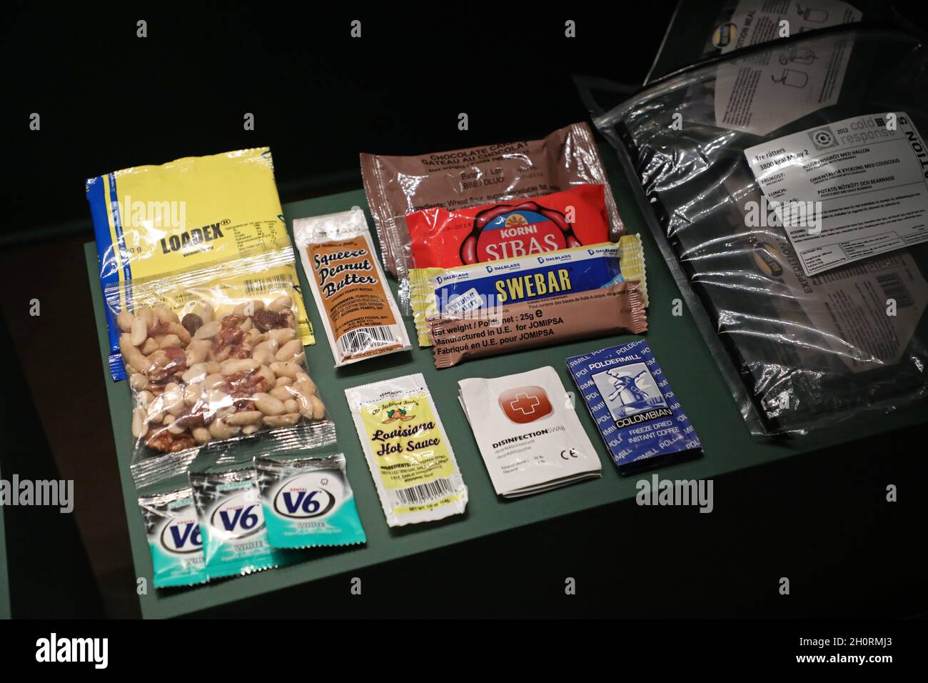 Razione al Museo dell'Esercito svedese di Stoccolma, Svezia, durante la domenica pomeriggio. Il Museo dell'Esercito Svedese (svedese: Armémuseum) è un museo di storia militare situato nel distretto di Östermalm a Stoccolma. Foto Stock