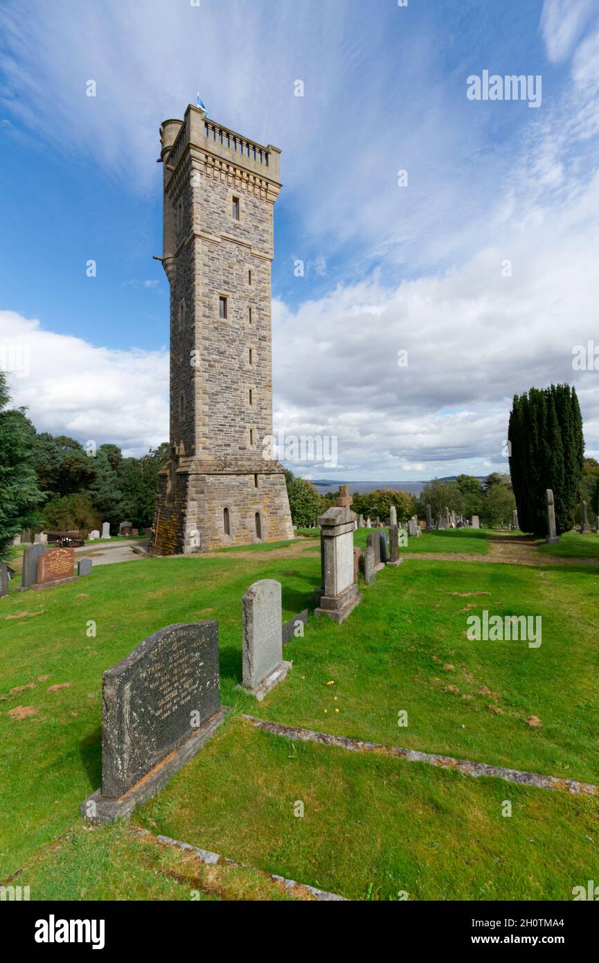 Sir Hector MacDonald Monument, Dingwall, Highland Scotland Foto Stock