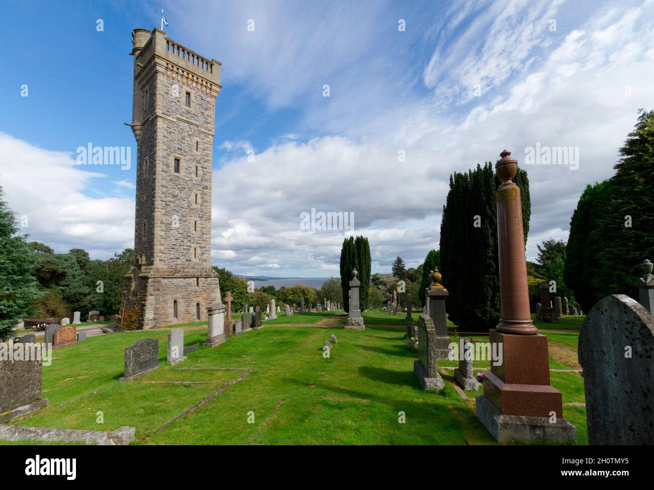 Sir Hector MacDonald Monument, Dingwall, Highland Scotland Foto Stock