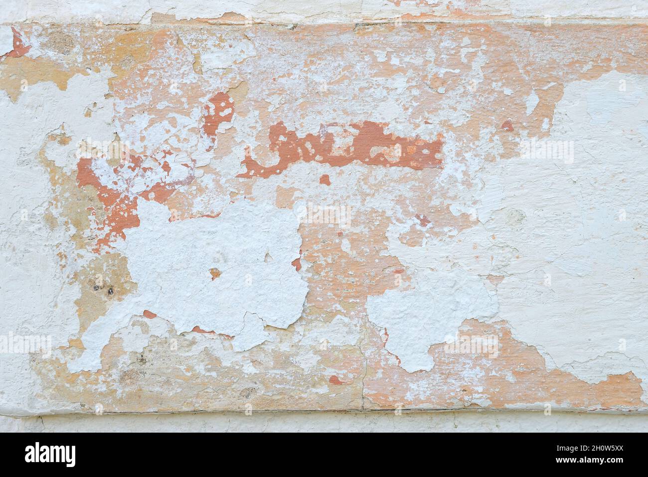 Vecchio sfondo colorato stucco parete texture. Foto Stock