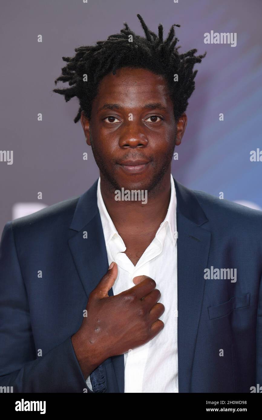 14 ottobre 2021. Londra, Regno Unito. Makita Samba arrivo al Paris, 13th District Gala Screening, parte del BFI London Film Festival, tenuto presso il Royal Festival Hall. Credit: Doug Peters/EMPICS/Alamy Live News Foto Stock