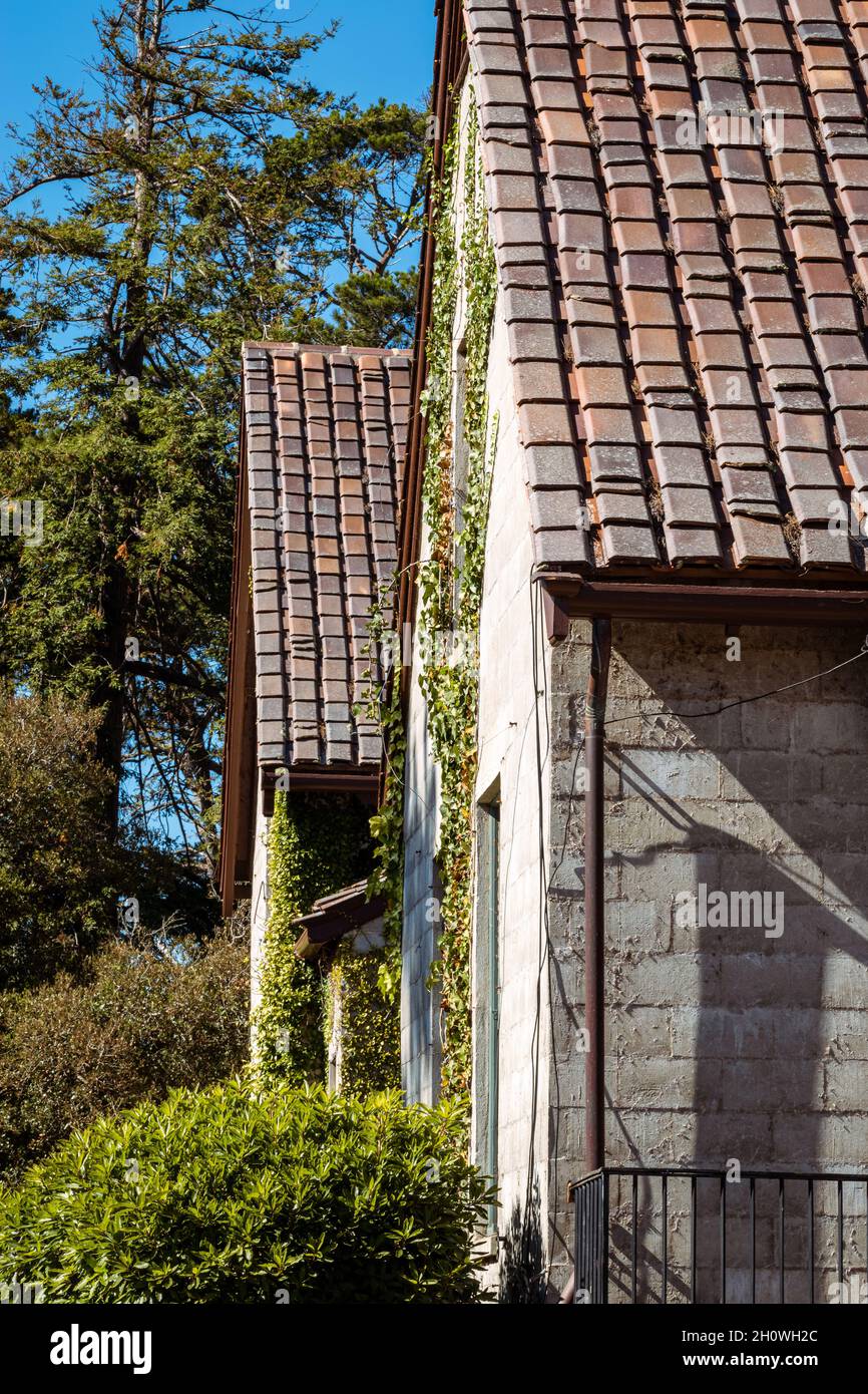 The Flanders Mansion a Carmel, CA Foto Stock