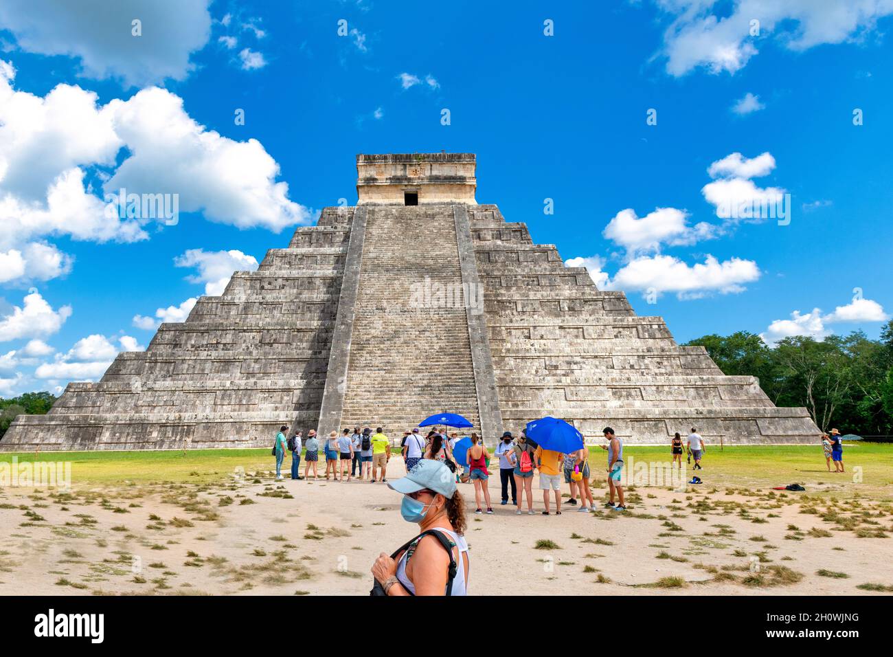 Chichen Itza, Messico Foto Stock