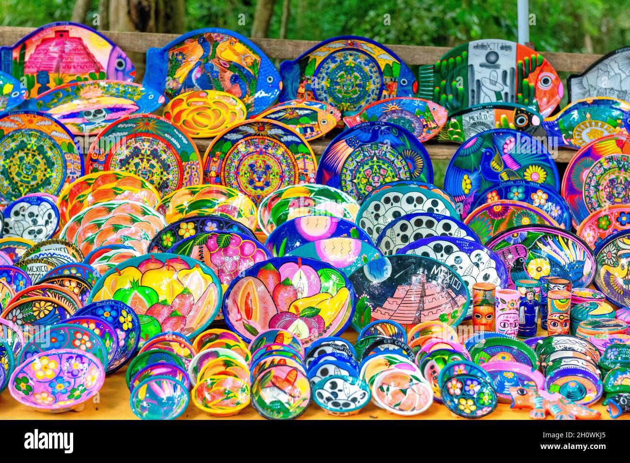 Oggetto souvenir, cultura e tradizione messicana, Messico, 2021 Foto Stock