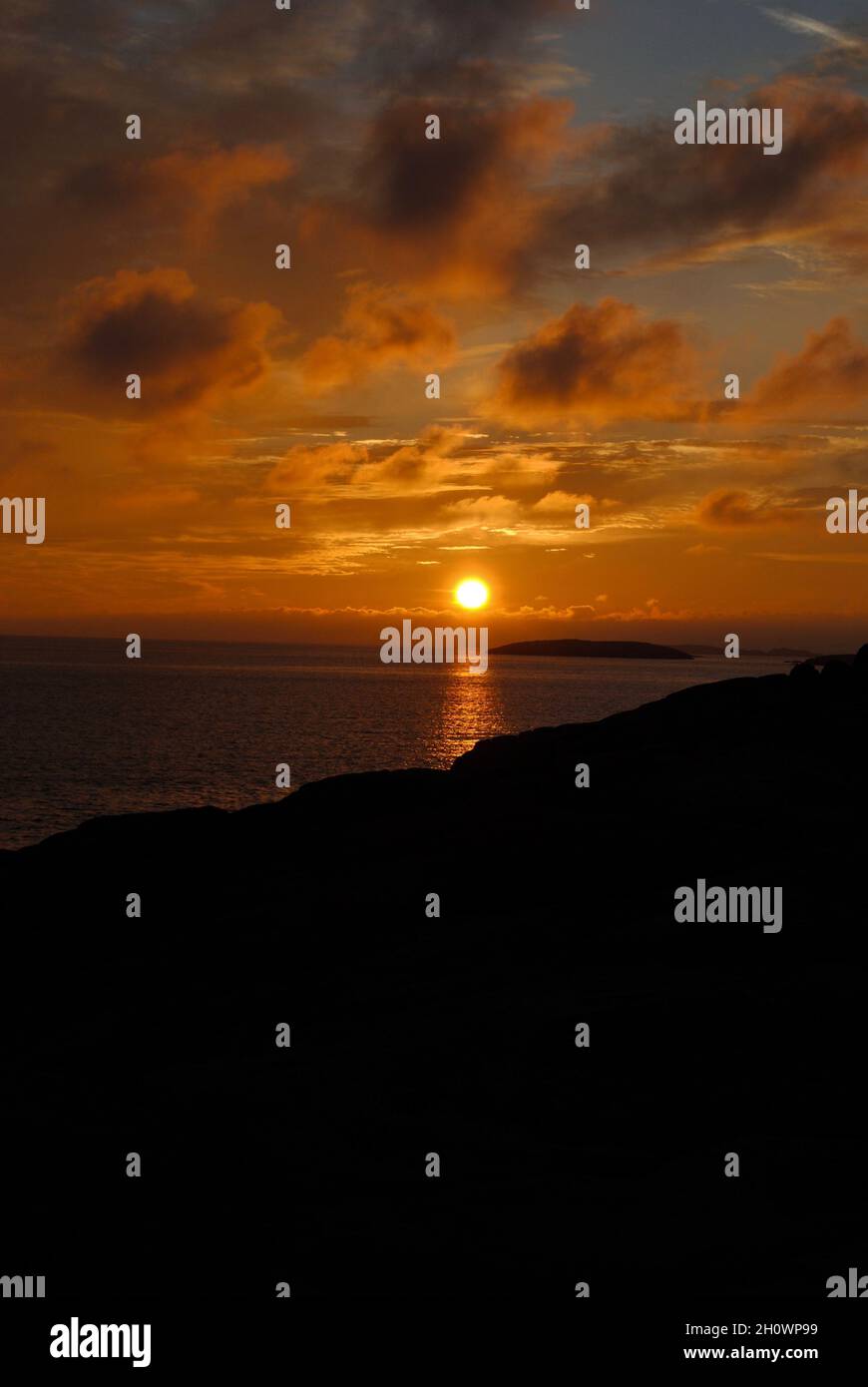 Arcipelago di Fjällbacka sulla costa occidentale svedese Foto Stock