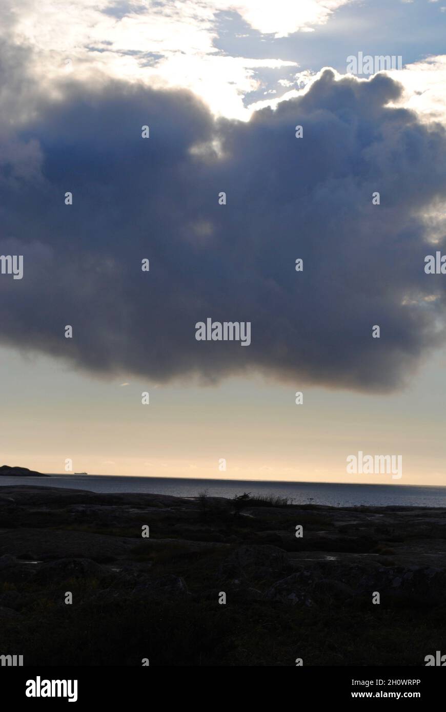 Arcipelago di Fjällbacka sulla costa occidentale svedese Foto Stock