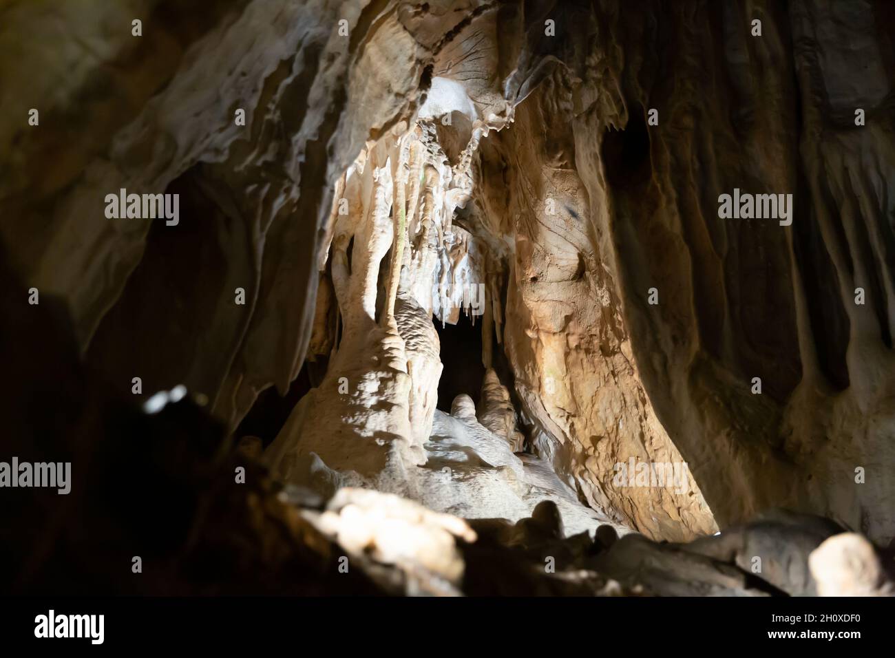 Grotta di Balcarka, Repubblica Ceca Foto Stock